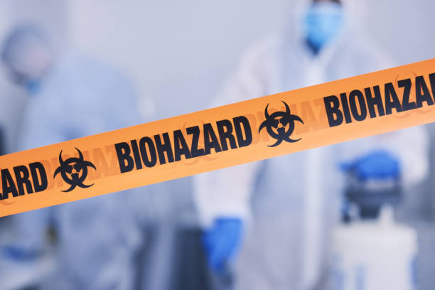 Professional Blood Cleanup technician working in Lake Helen, FL